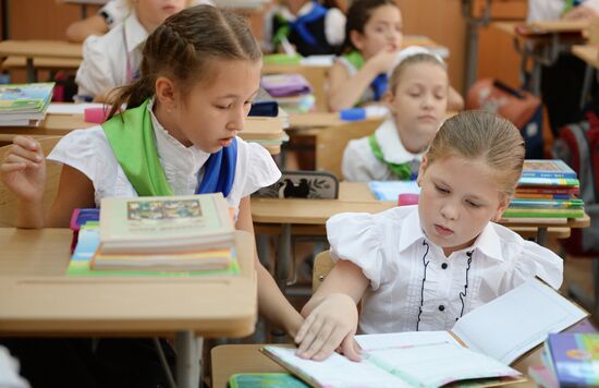 В школах Сочи досрочно начался учебный год из-за Олимпиады-2014