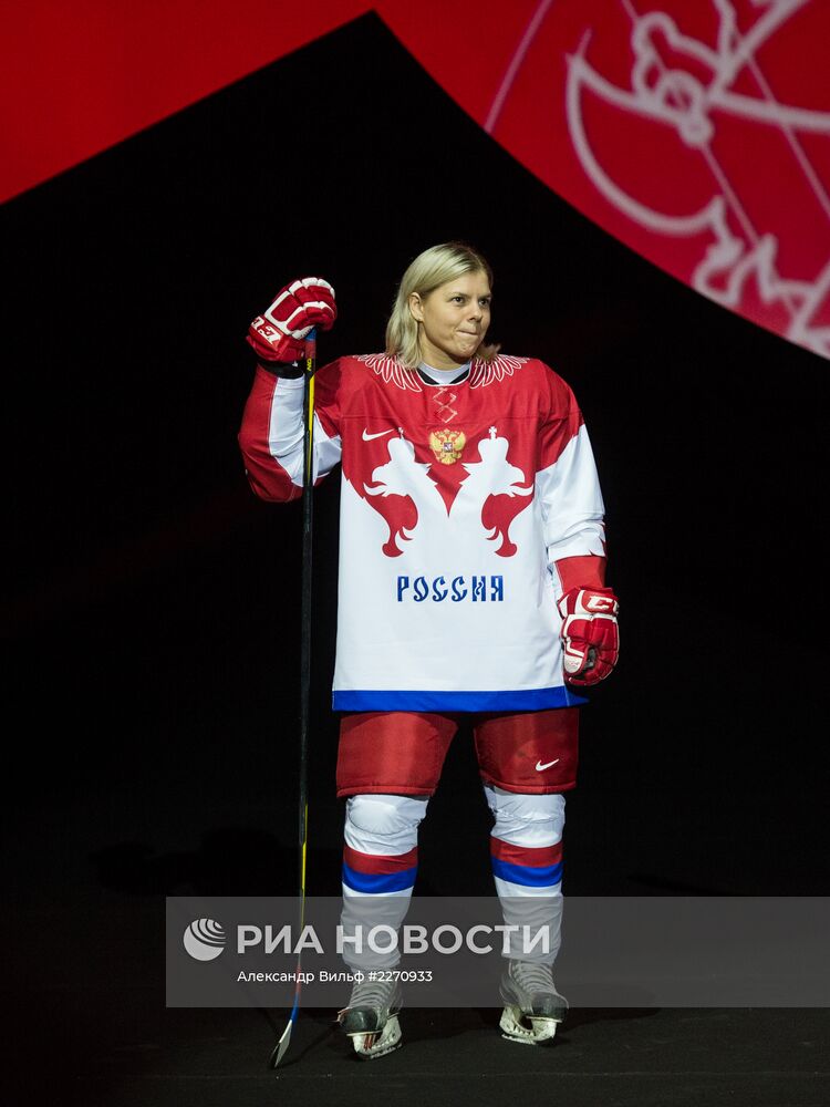 Хоккей. Презентация новой формы сборной России