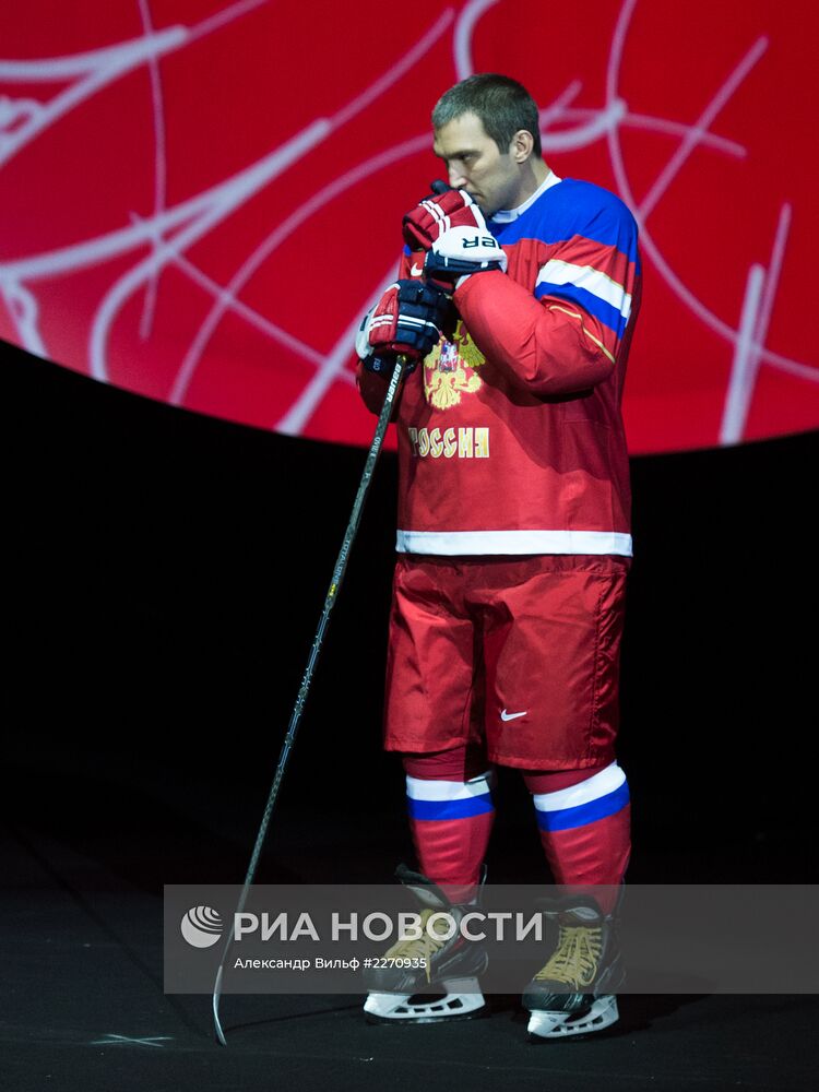 Хоккей. Презентация новой формы сборной России
