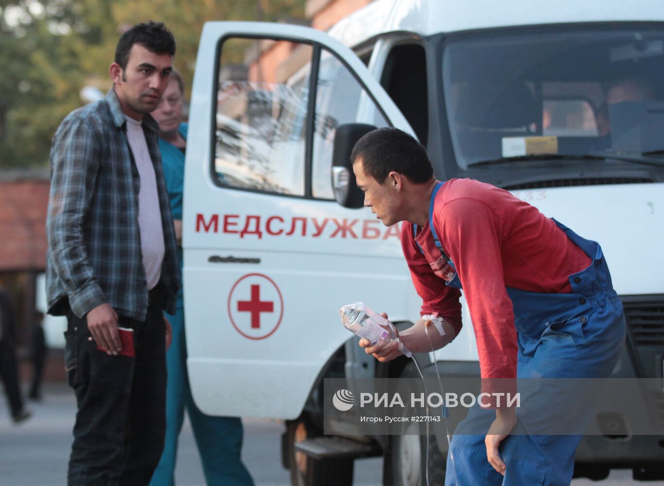 Отравившиеся на стройплощадке в "Пулково" доставлены в больницу