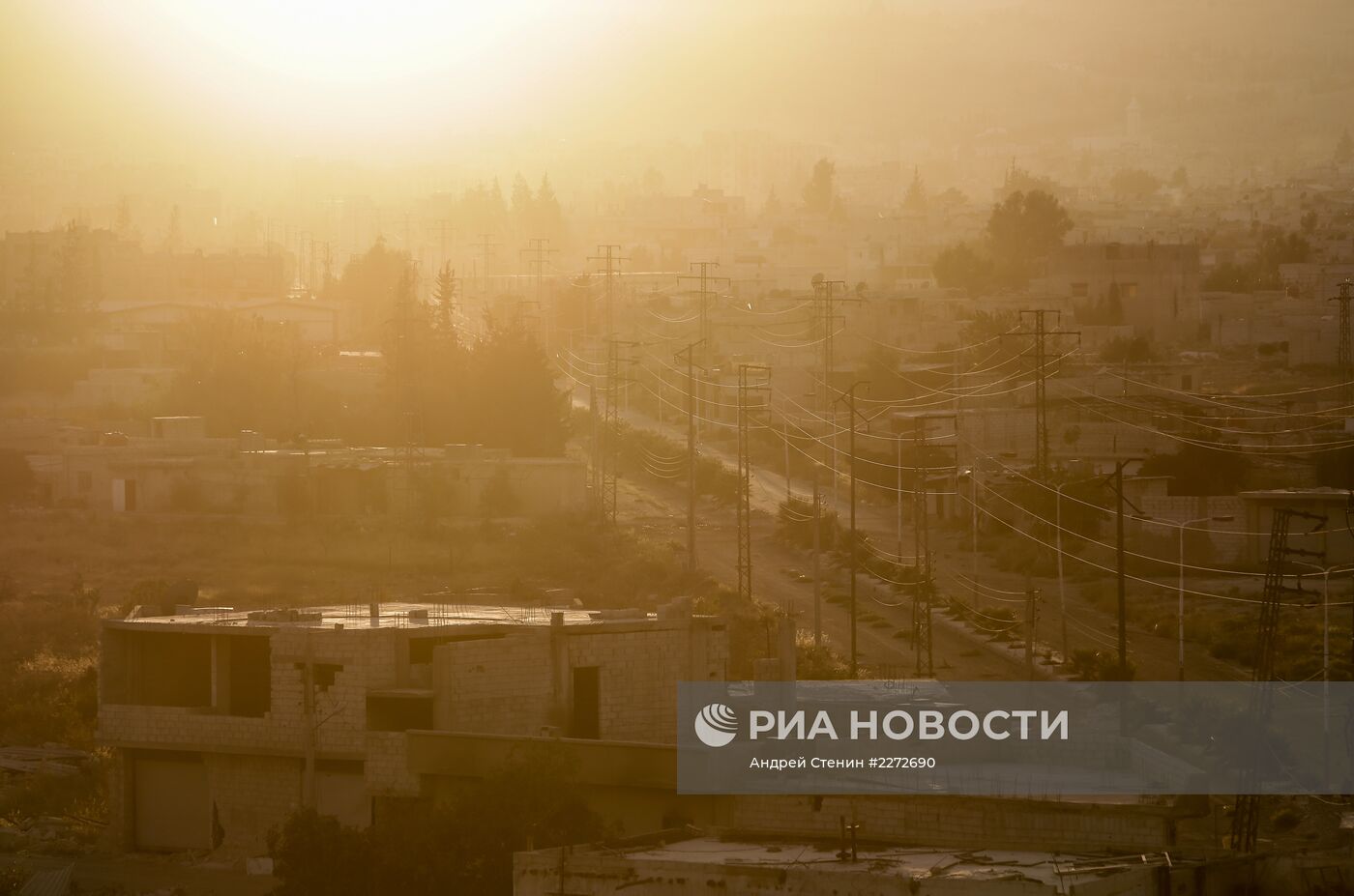 Сирийская армия в пригороде Дамаска