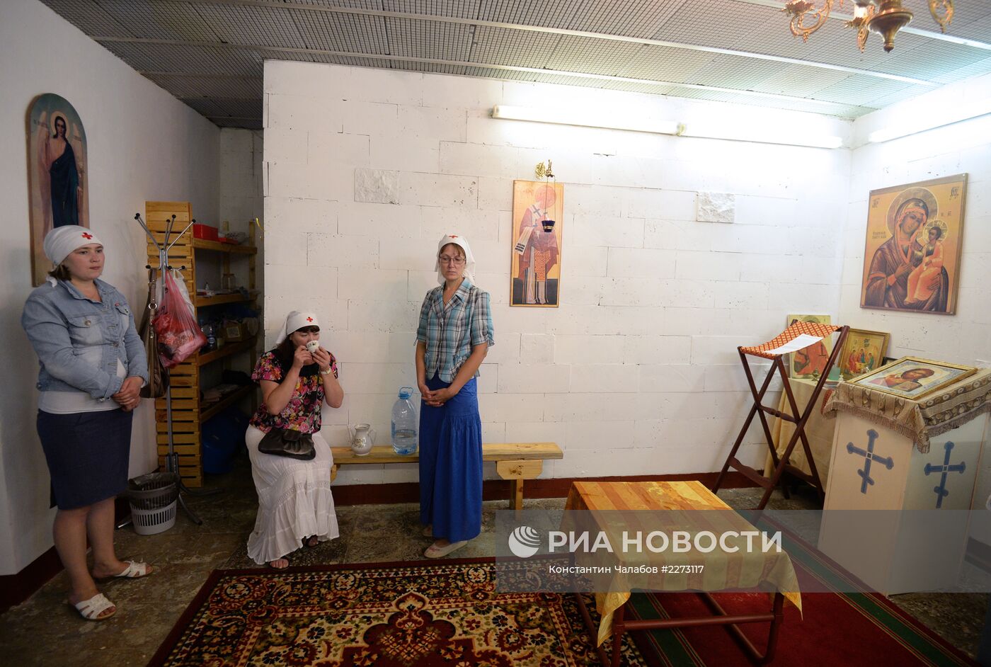 Сестры милосердия в Великом Новгороде
