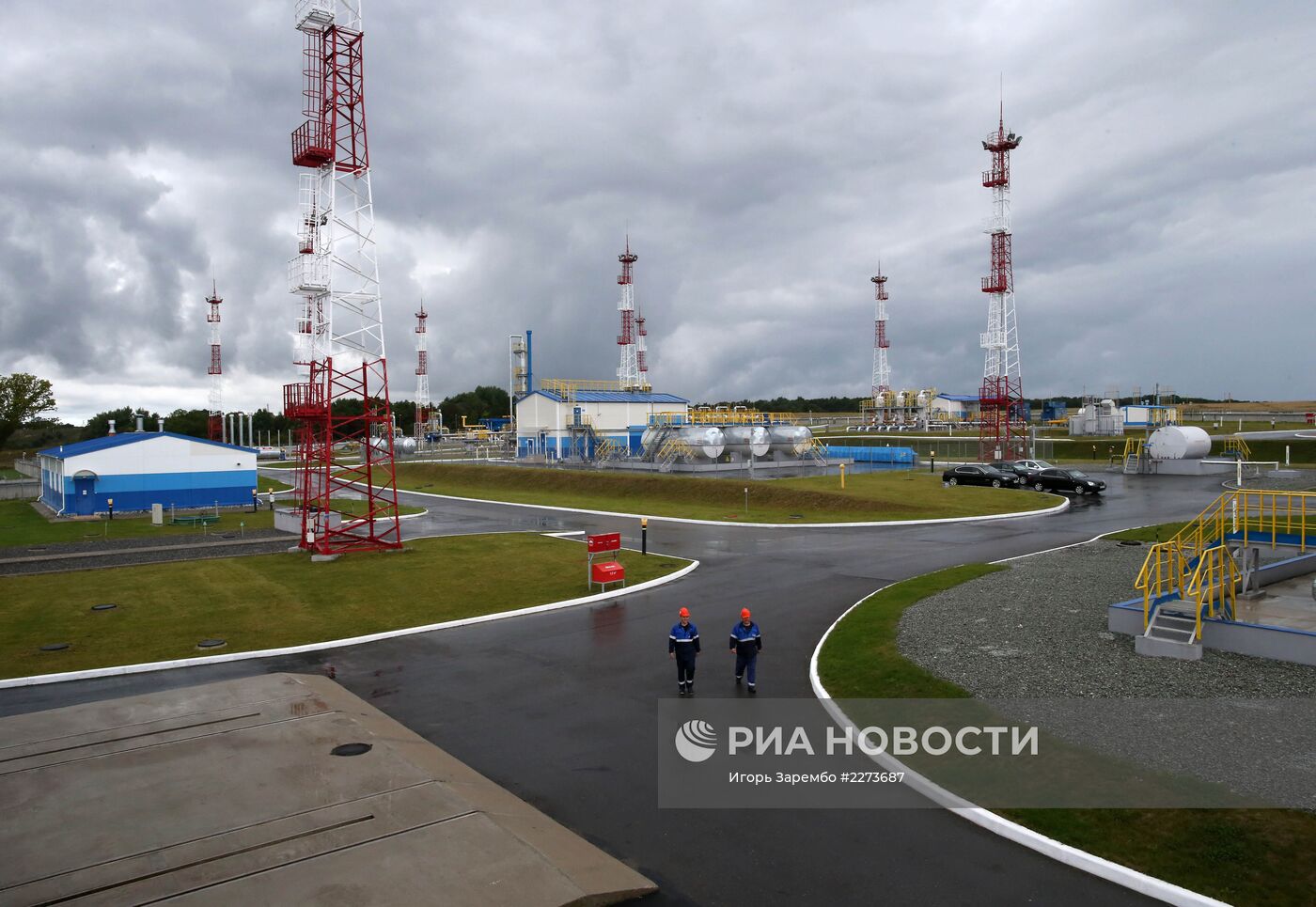 Новое хранилище газа в Калининградской области