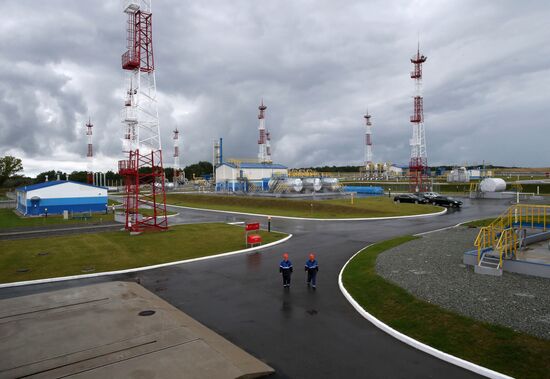 Новое хранилище газа в Калининградской области