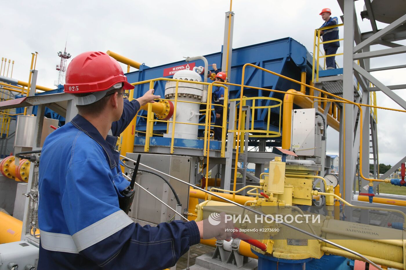 Новое хранилище газа в Калининградской области