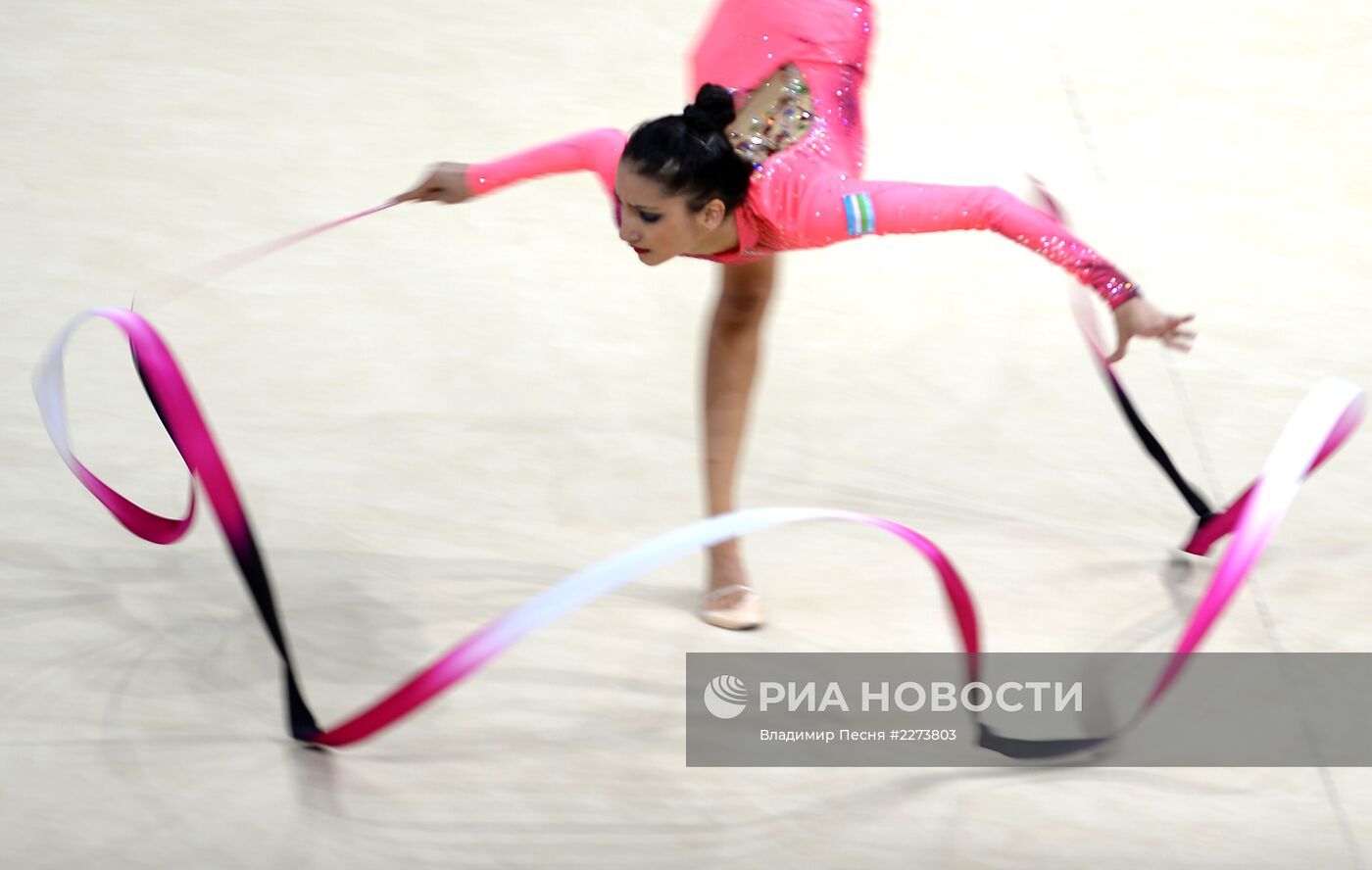 Художественная гимнастика. Чемпионат мира. Третий день. Финалы