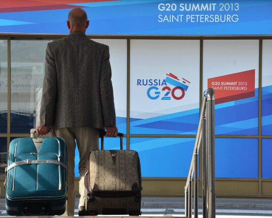 Подготовка Санкт-Петербурга к саммиту "Группы двадцати"