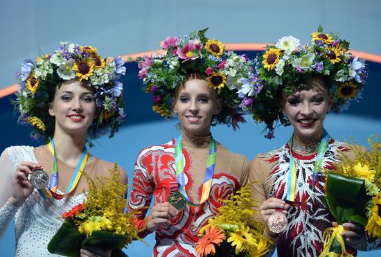 Художественная гимнастика. Чемпионат мира. Третий день. Финалы