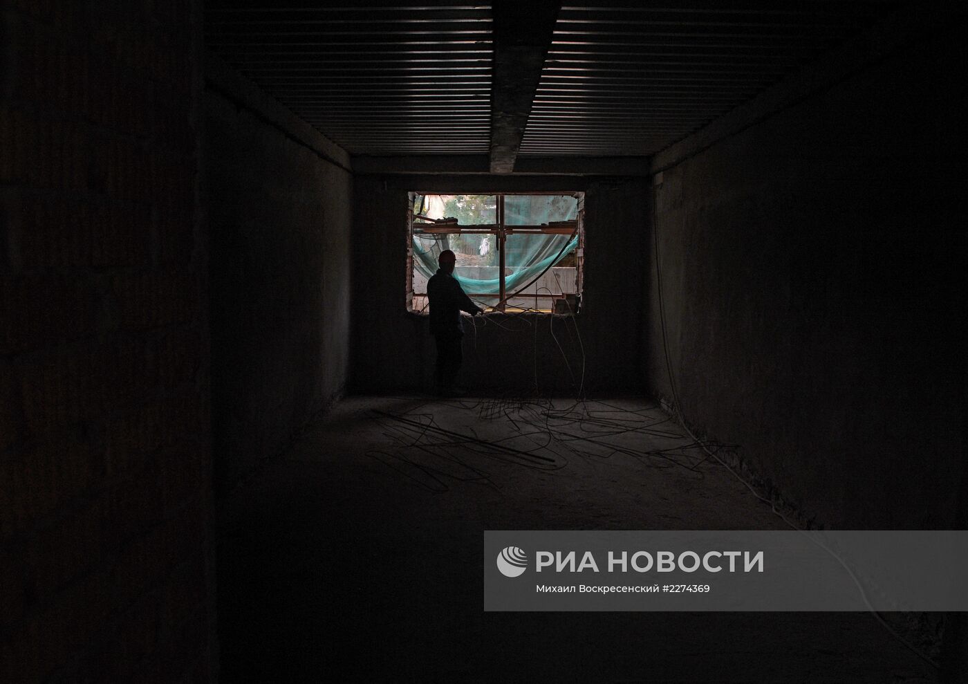 Реставрационные работы "Дома-коммуны" в Москве