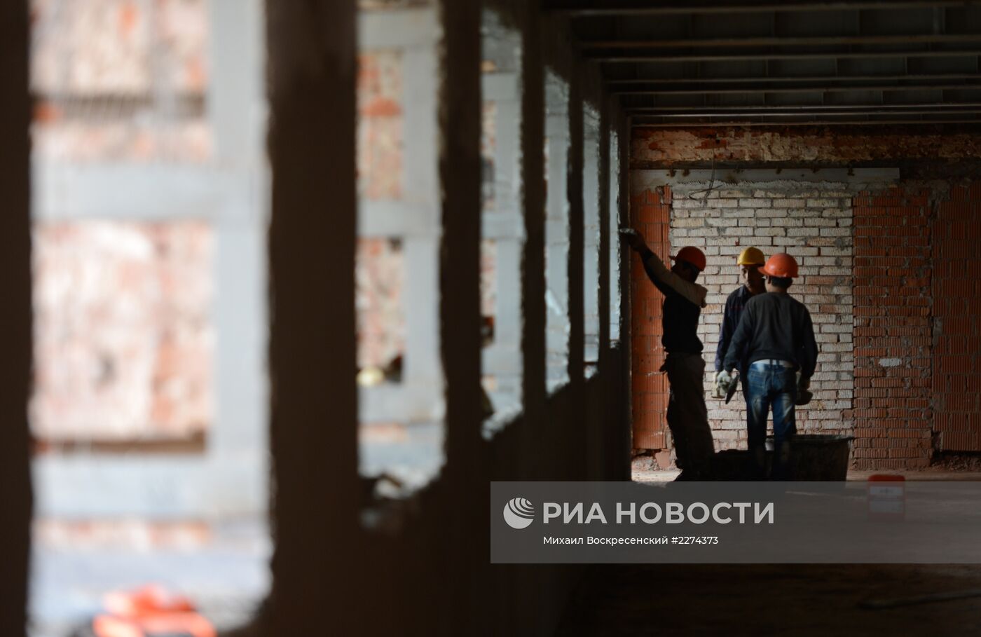 Реставрационные работы "Дома-коммуны" в Москве