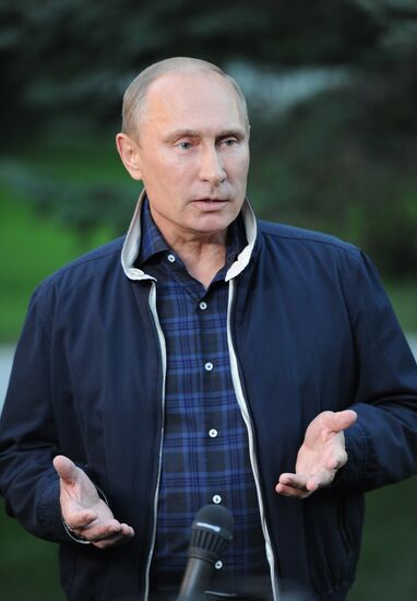 Рабочая поездка В.Путина в Приморский край. День второй