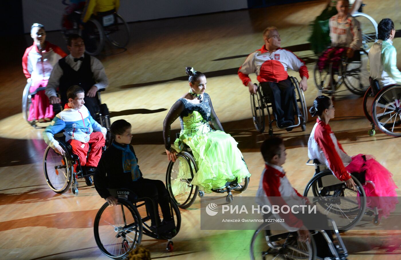 Турнир по спортивным танцам на колясках "Кубок Континентов"