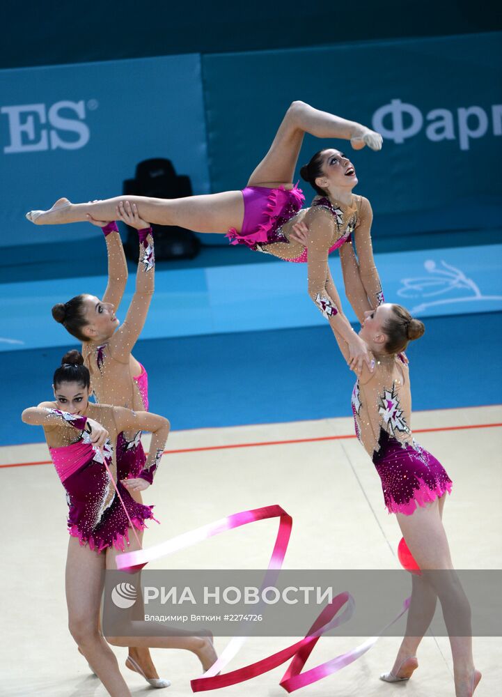 Художественная гимнастика. Чемпионат мира. Четвертый день