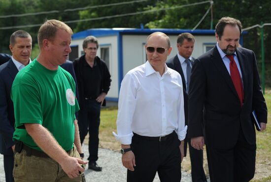 Рабочая поездка В.Путина в Приморский край. День третий