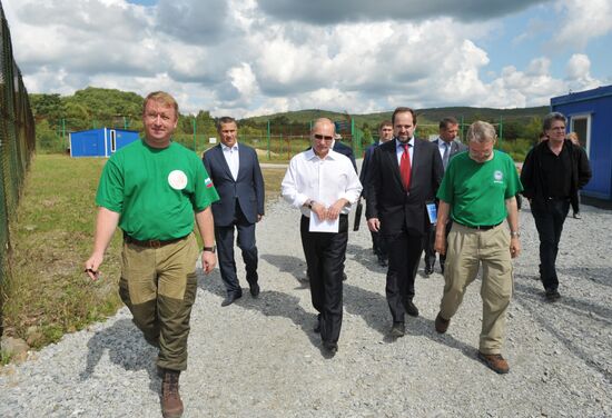 Рабочая поездка В.Путина в Приморский край. День третий