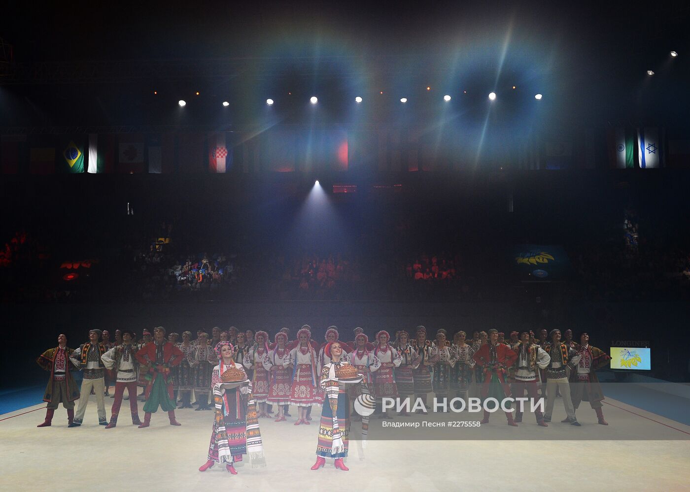 Художественная гимнастика. Церемония закрытия чемпионата мира