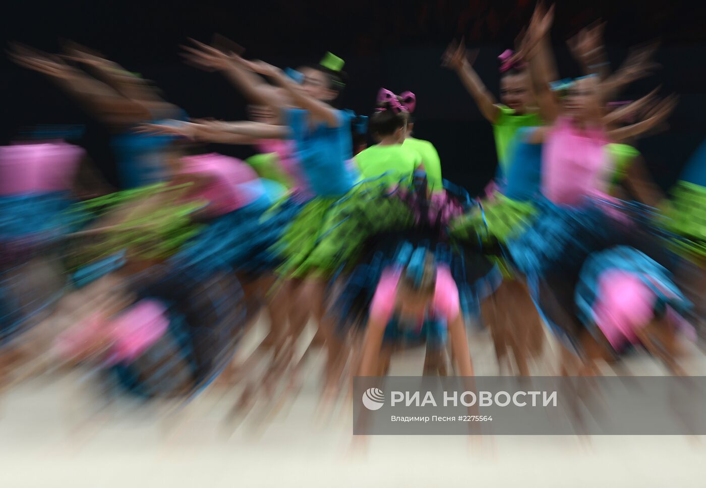 Художественная гимнастика. Церемония закрытия чемпионата мира