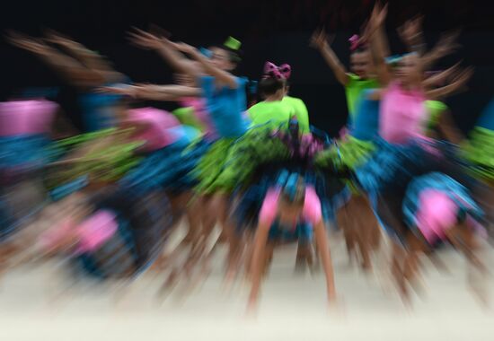 Художественная гимнастика. Церемония закрытия чемпионата мира