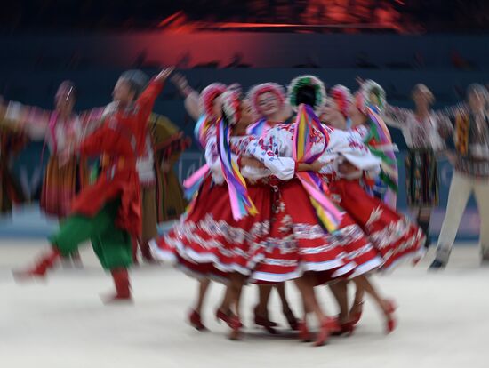 Художественная гимнастика. Церемония закрытия чемпионата мира