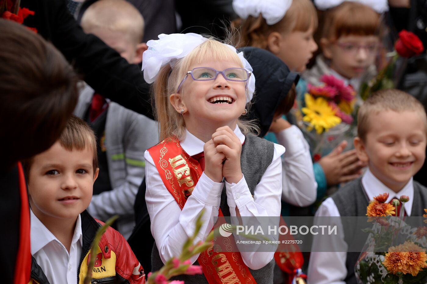 Начало учебного года в Новосибирске