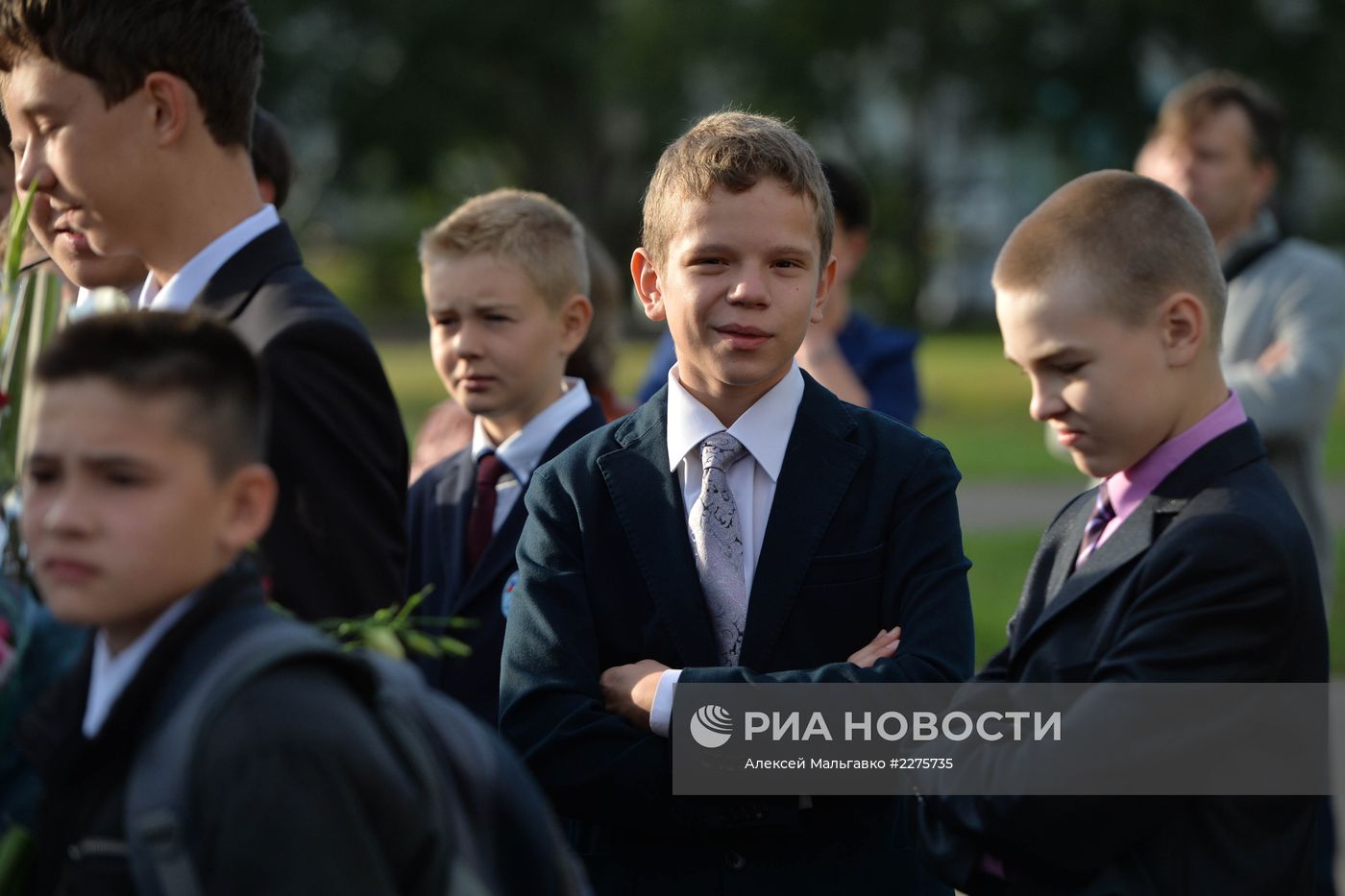 Начало учебного года в Омске