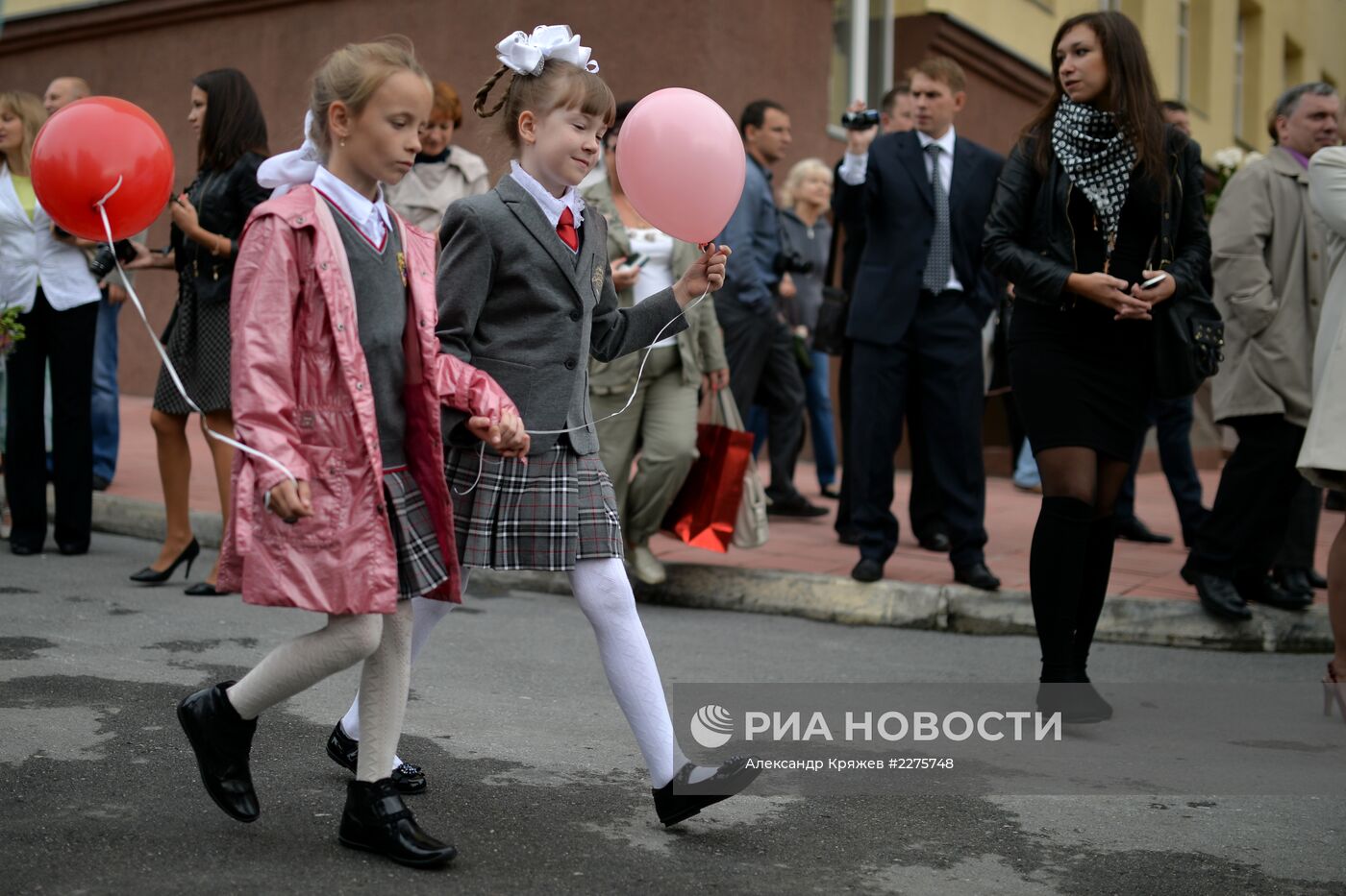 Начало учебного года в Новосибирске