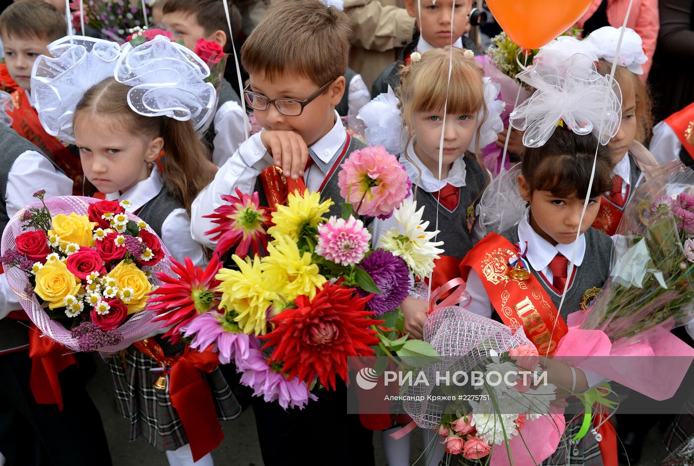 Начало учебного года в Новосибирске