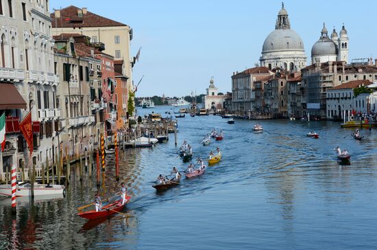 Фестиваль Regata Storica в Венеции