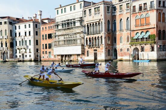 Фестиваль Regata Storica в Венеции