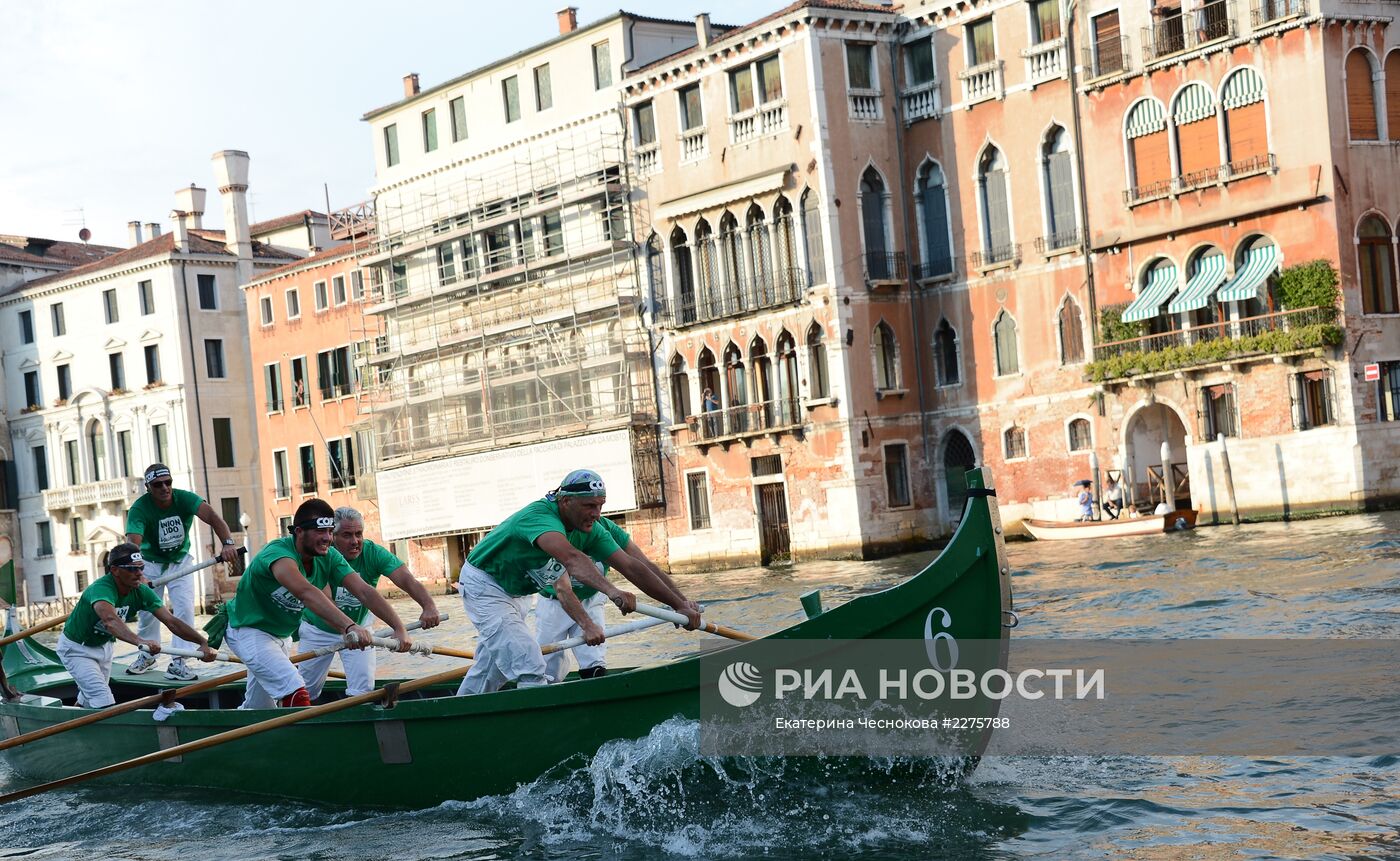 Фестиваль Regata Storica в Венеции