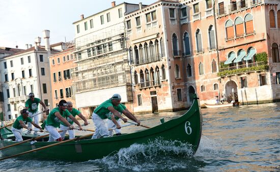 Фестиваль Regata Storica в Венеции