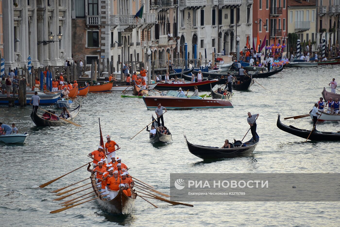 Фестиваль Regata Storica в Венеции