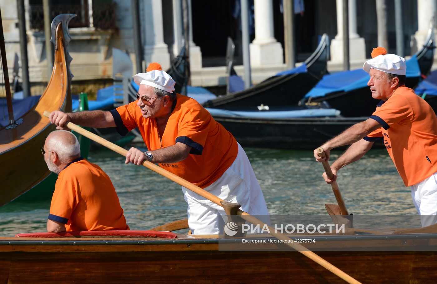 Фестиваль Regata Storica в Венеции