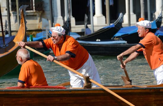Фестиваль Regata Storica в Венеции