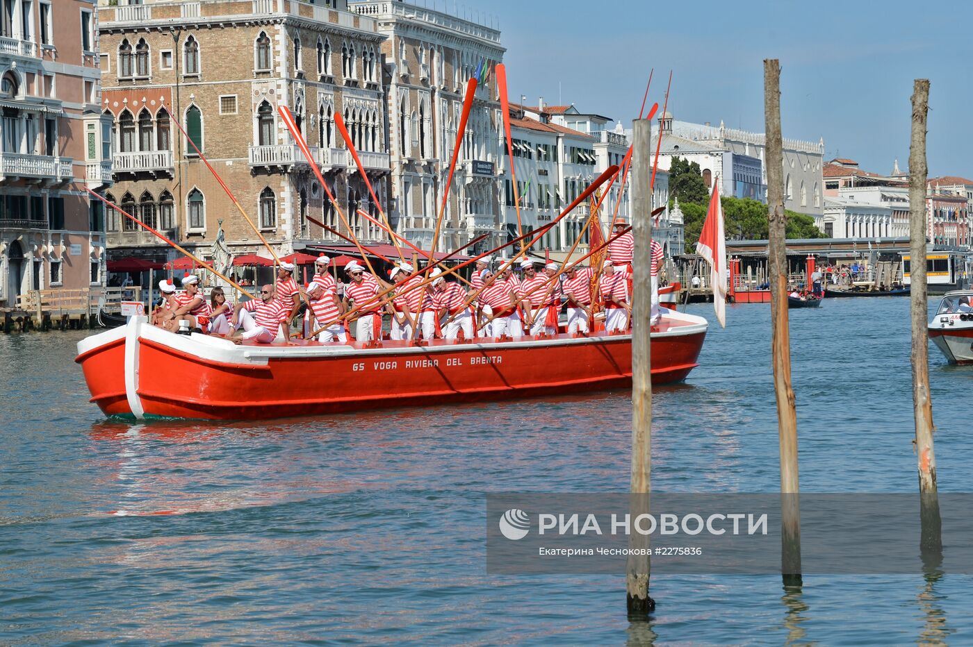 Фестиваль Regata Storica в Венеции