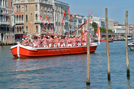 Фестиваль Regata Storica в Венеции