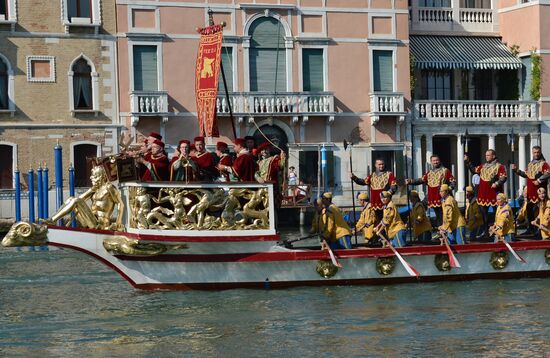 Фестиваль Regata Storica в Венеции