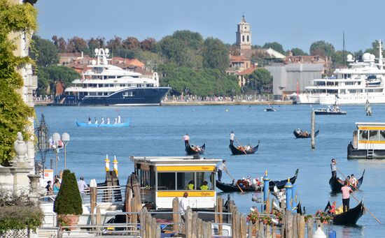 Фестиваль Regata Storica в Венеции