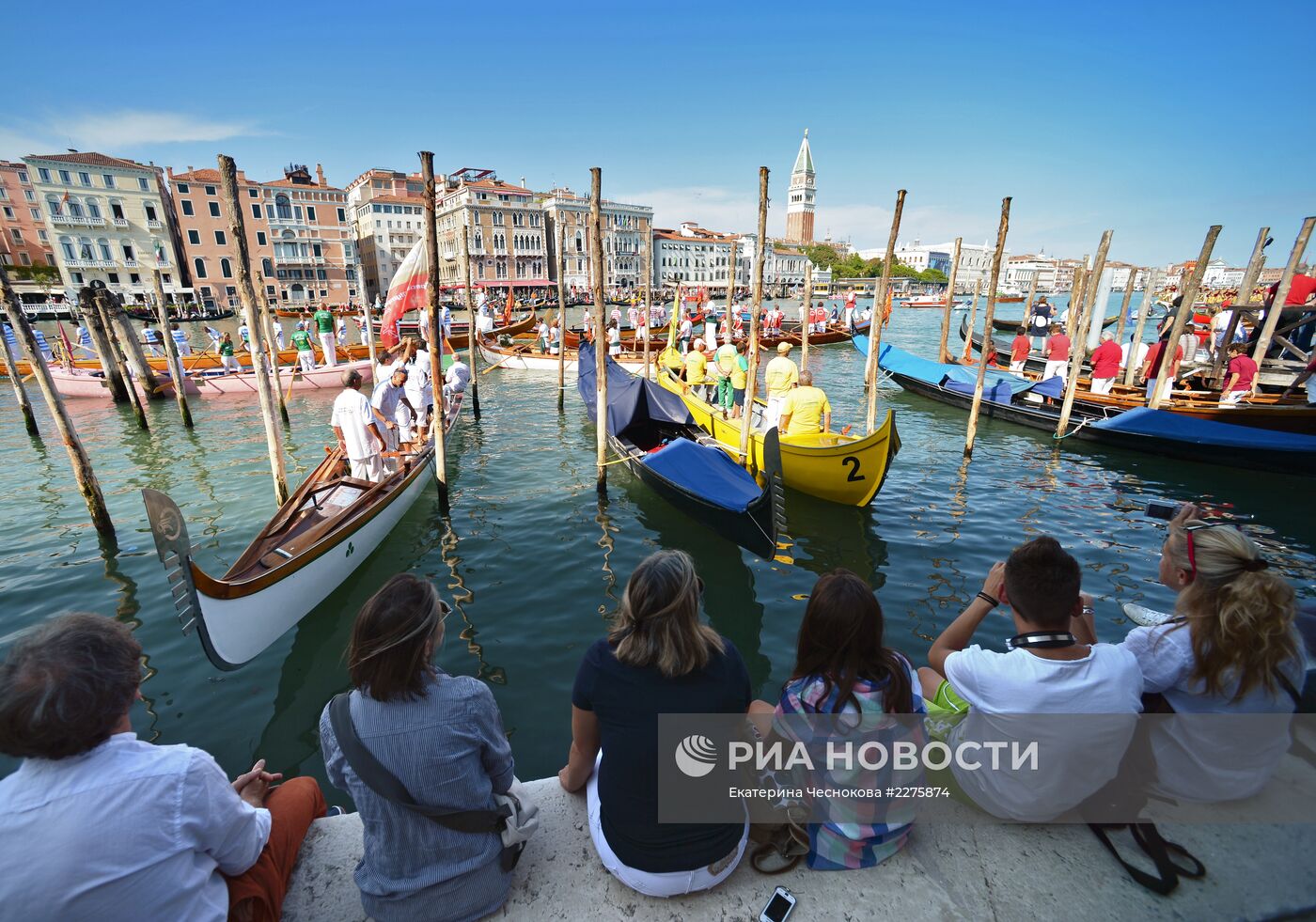 Фестиваль Regata Storica в Венеции