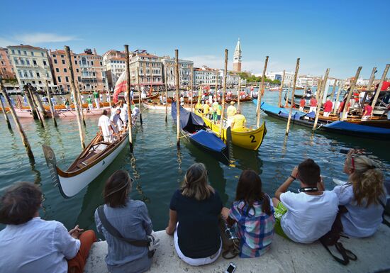 Фестиваль Regata Storica в Венеции