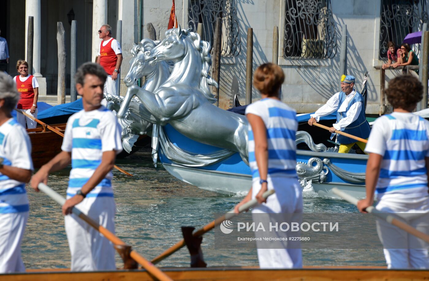 Фестиваль Regata Storica в Венеции