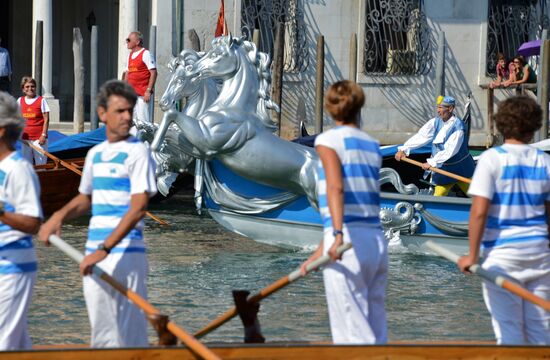 Фестиваль Regata Storica в Венеции