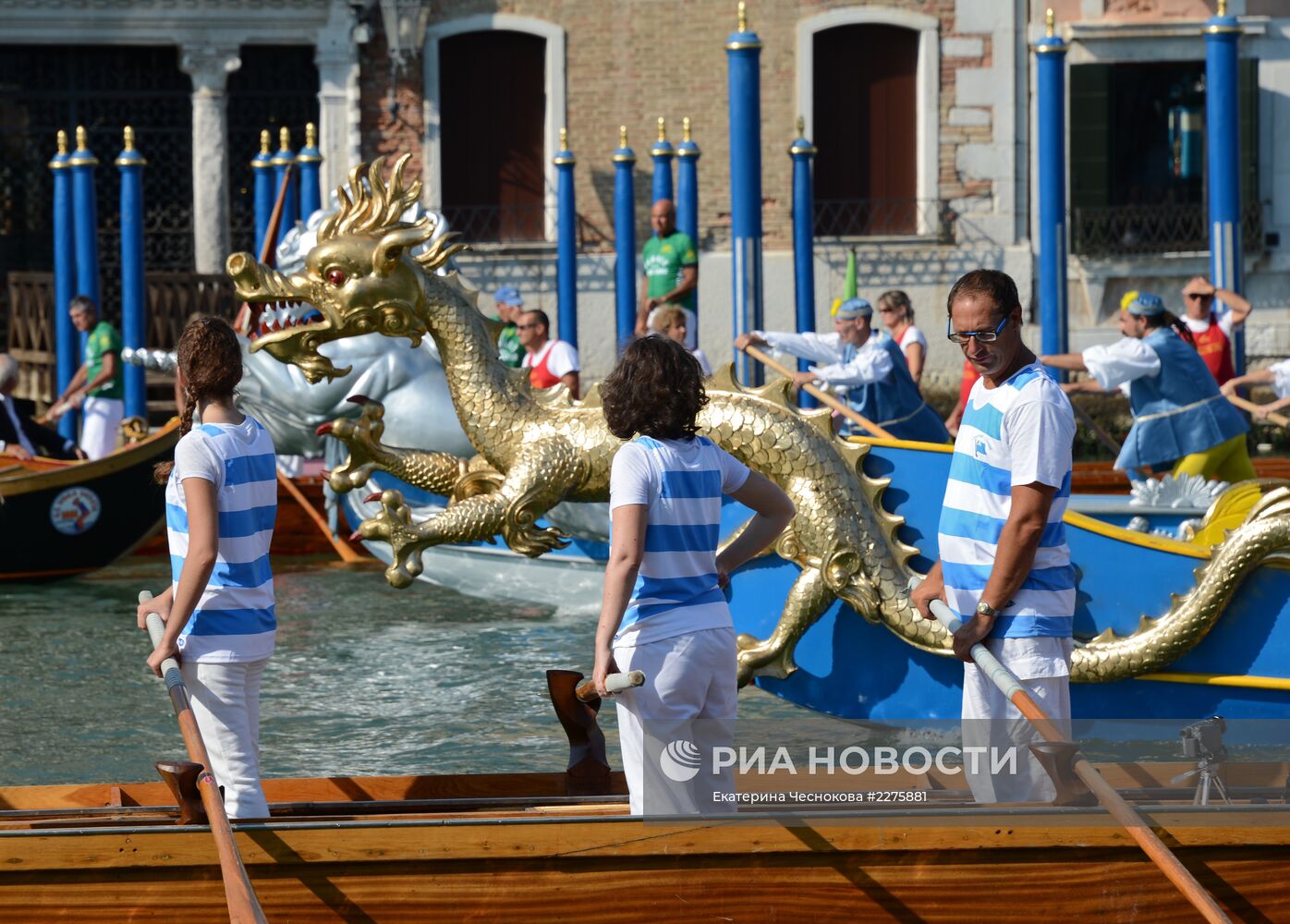 Фестиваль Regata Storica в Венеции