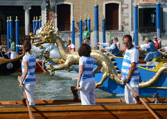 Фестиваль Regata Storica в Венеции