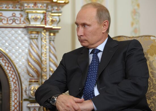 Встреча В.Путина и С.Саргсяна