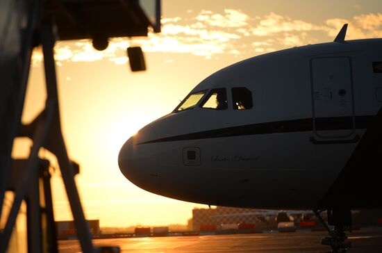 Прибытие глав делегаций, участвующих в саммите "Группы двадцати"