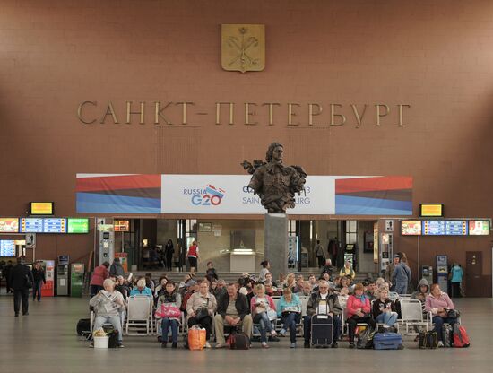 Санкт-Петербург накануне саммита G20