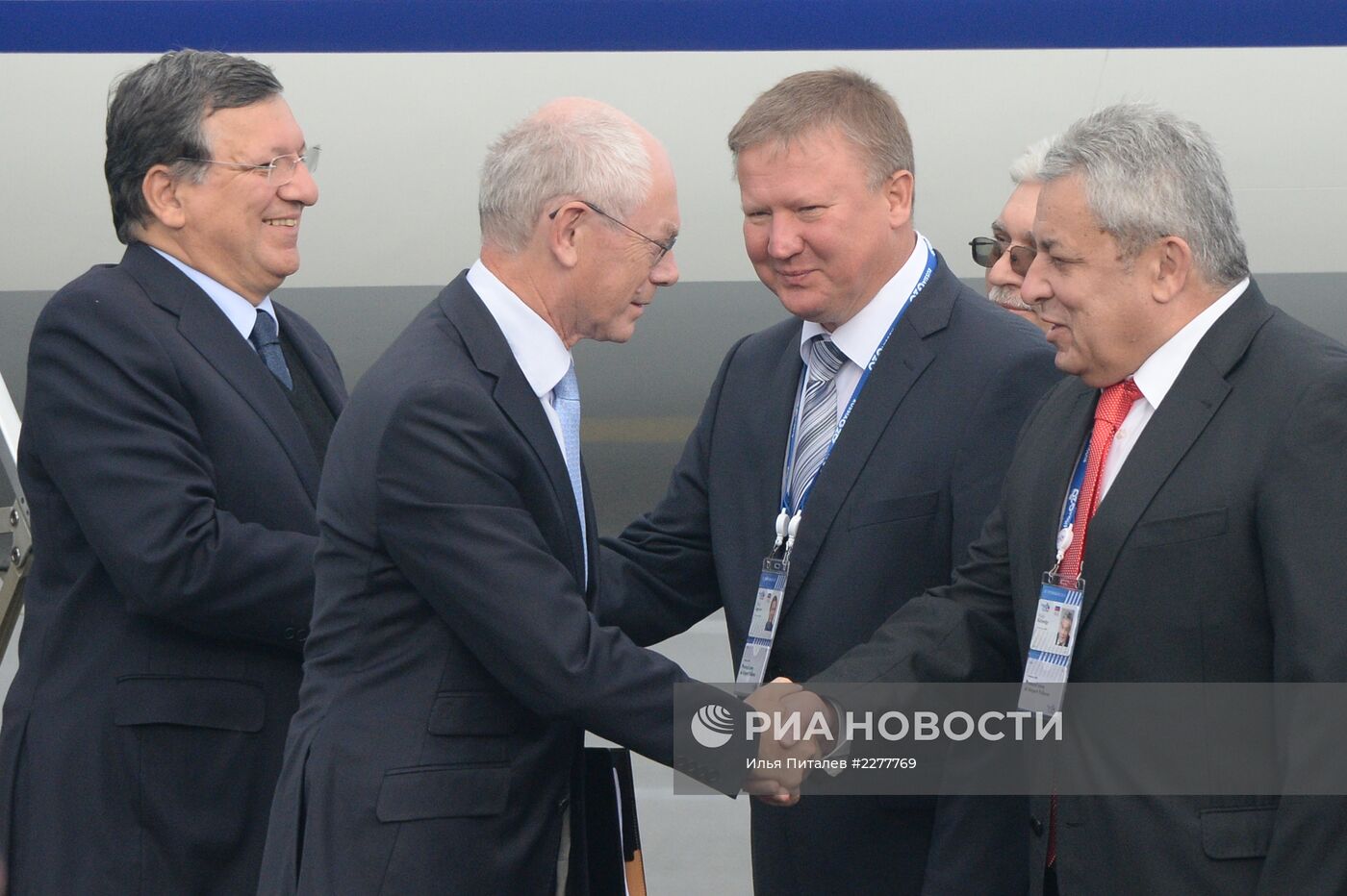 Прибытие глав делегаций, участвующих в саммите "Группы двадцати"