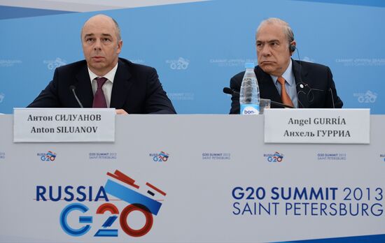 Брифинги участников саммита "Группы двадцати"
