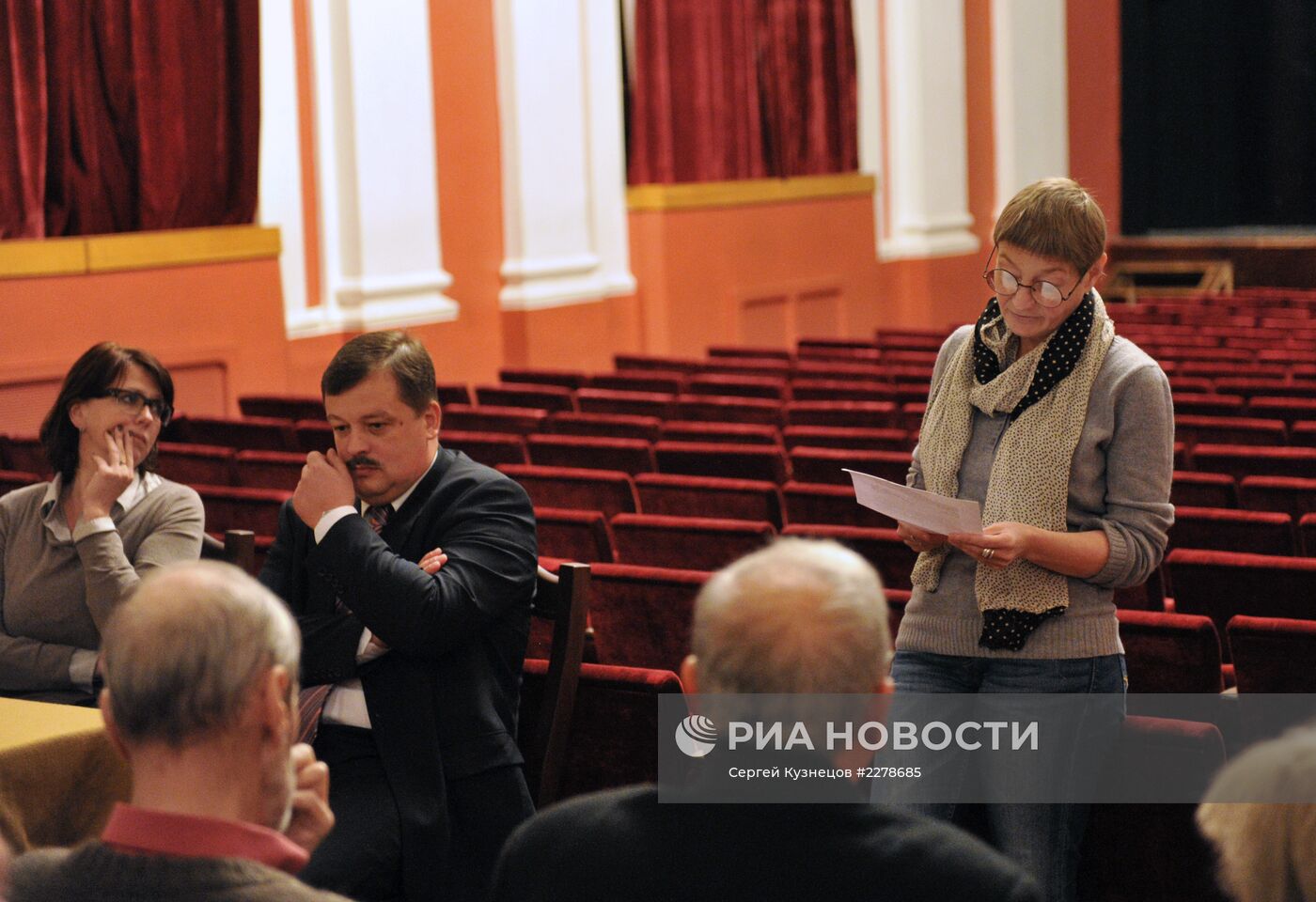 Сбор труппы театра на Малой Бронной
